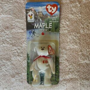 Vintage Maple Bear TY Beanie Baby 1999 McDonald’s NIB